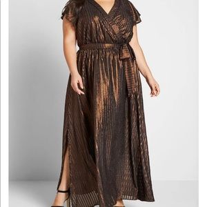 Modcloth Your Time to Shine Maxi Dress 2X